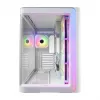 FSP M580-WA korpuss Midi Tower mITX, mATX balts ARGB