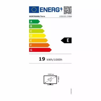TERRA 3030227 27 collu Full HD LED monitors, melns
