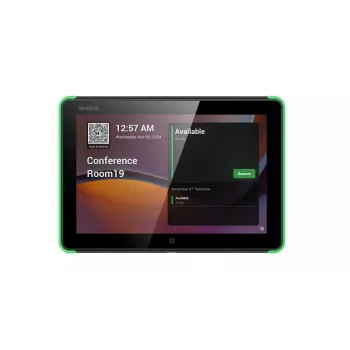 Yealink Room Panel E2 20.3 cm (8 collu) 1280 x 800 pikseļu LCD 802.11a, 802.11b, 802.11g, Wi-Fi 5 (802.11ac) Melns Bluetooth