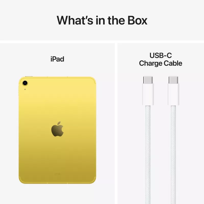 APPLE iPad (2025) - 11 collu - Wi-Fi + Cellular - 512 GB - Dzeltens