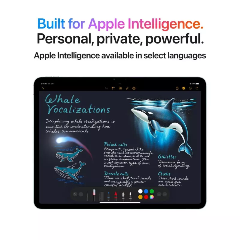 APPLE iPad Air (2025) - M3 - 11 collas - 7. paaudze - Wi-Fi - 256 GB - Kosmosa pelēks