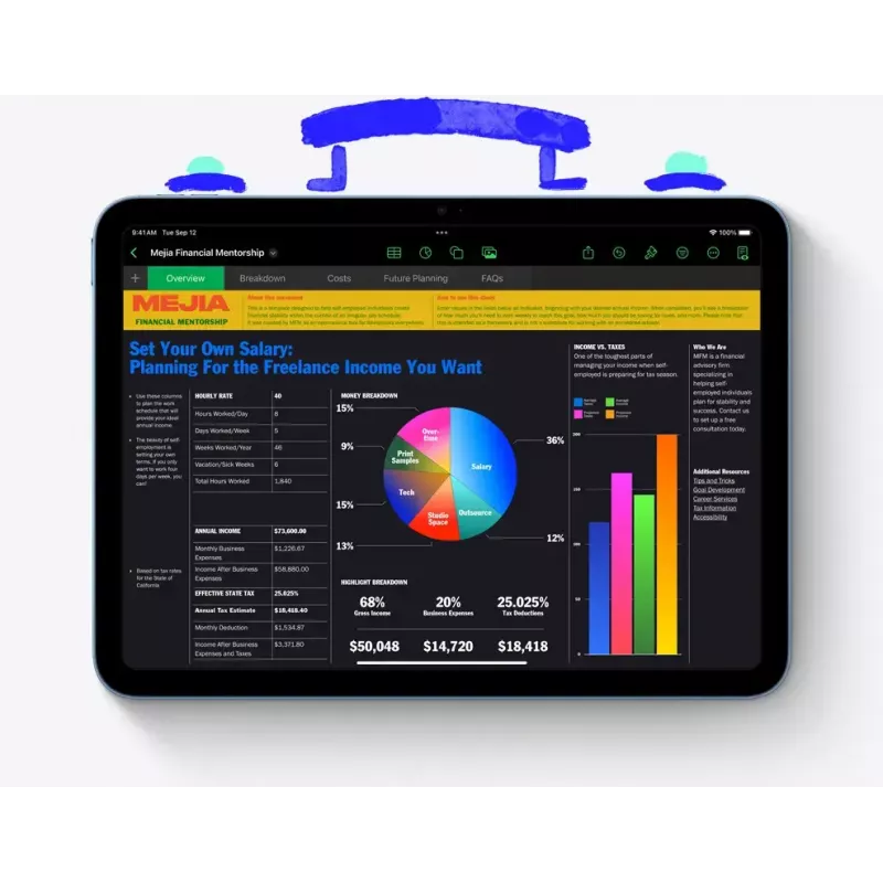 Planšetdators Apple iPad 11-inch Air M3 8GB RAM 128GB iPadOS