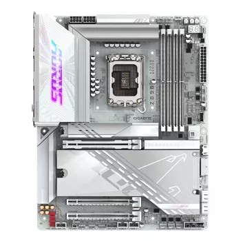 Mātesplate GIGABYTE Z890 AORUS PRO ICE — Intel Z890, LGA 1851, ATX, DDR5, 4x DIMM, 4x M.2, 2.5Gb LAN, Wi‑Fi 7