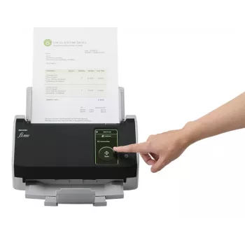 Ricoh fi-8040 ADF + manuālā padeve skeneris 600 x 600 DPI A4 Melns, Pelēks