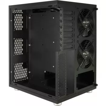 HDD korpuss Inter-Tech NAS-8 2.5/3.5 collu Melns