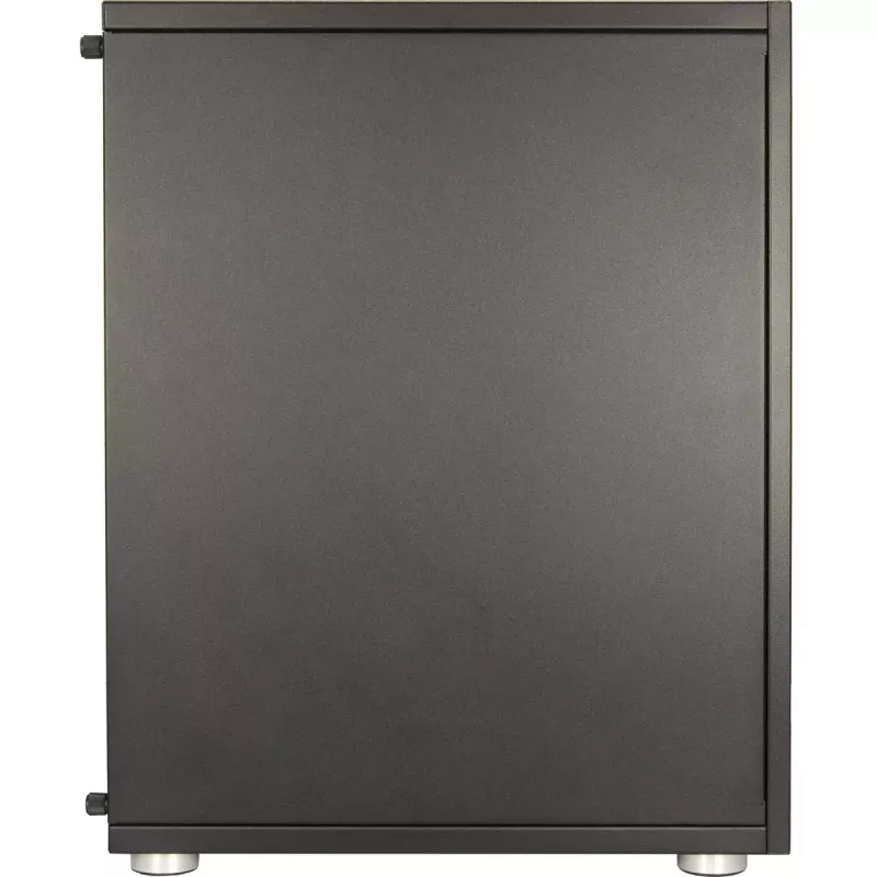 Inter-Tech IPC NAS-8 mini NAS kārba, 8 vietas diskiem, ITX/Micro-ATX/ATX, melnā krāsā