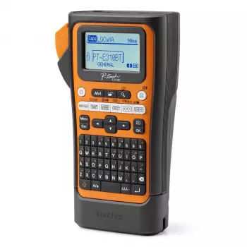 Brother PT-E310BTVP etiķešu printeris, termopārnese, 180x180 DPI, 20 mm/sek, vadu un Bluetooth, QWERTY