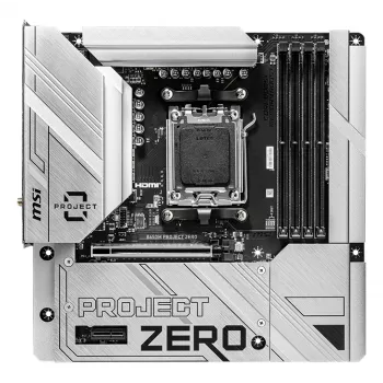 Mātesplate MSI B650M PROJECT ZERO AMD B650 Socket AM5 micro ATX