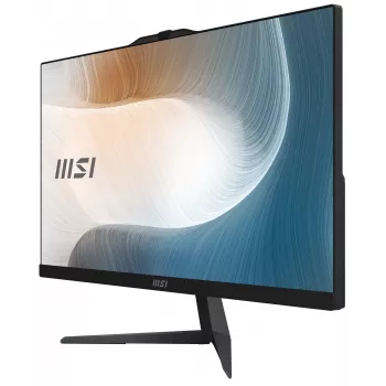 MSI Modern AM242P 1M-1204E Viss-vienā dators Intel Core 3 100U 60,5 cm (23.8 inch) 1920 x 1080 16 GB DDR5 256 GB SSD Windows 11 Pro Wi-Fi 6E Melns