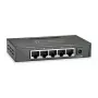 LevelOne GEU-0523 tīkla slēdzis Nepārvaldāms Gigabit Ethernet (10/100/1000) Melns