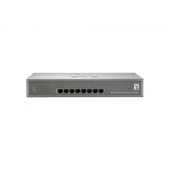 LevelOne GEP-0822 8-Portu Gigabit PoE Slēdzis, 802.3at/af PoE, 240W