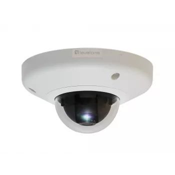 LevelOne HUBBLE Fiksētais kupola IP tīkla kamera, 3 megapikseļi, 802.3af PoE, vandālizturīga