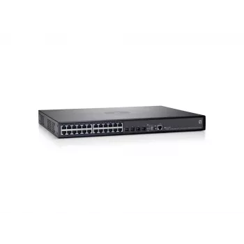 LevelOne GEL-2691 26 portu L3 pārvaldāms Gigabit Ethernet slēdzis, 4 SFP/RJ45 kombinētie porti, 2 moduļu sloti 10 Gigabit