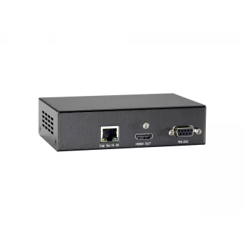 LevelOne HDMI uztvērējs pa Cat.5, HDBaseT, 100m, 802.3af PoE