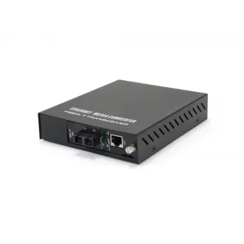 LevelOne RJ45 uz SC Pārvaldāms Fast Ethernet Mediju Pārveidotājs, Daudzmodu Šķiedra
