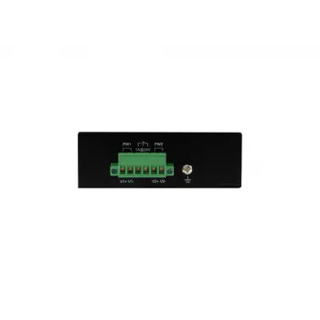 LevelOne IFP-0801 8-Port Fast Ethernet PoE Industriālais Slēdzis, 4 PoE Porti, 802.3at/af, 126W, -40°C līdz 75°C