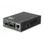 LevelOne GVT-2011 Gigabitu mediju pārveidotājs ar 2 SFP un 1 RJ45 portu