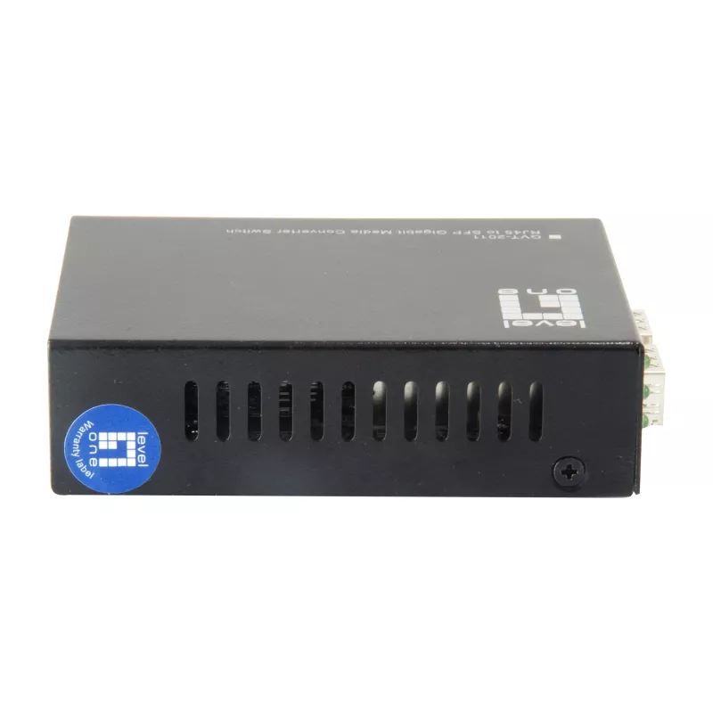 LevelOne GVT-2011 Gigabitu mediju pārveidotājs ar 2 SFP un 1 RJ45 portu