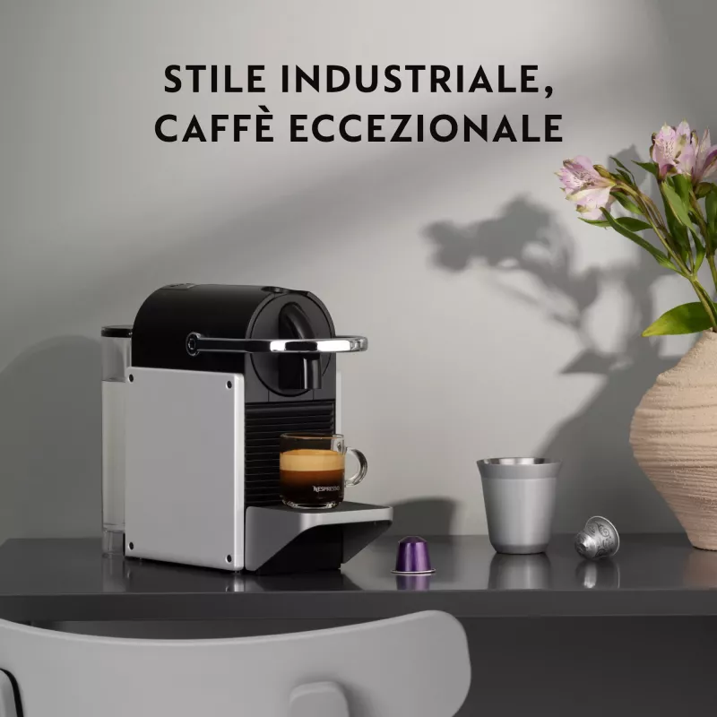 De’Longhi Pixie EN127.S Pilnībā automātiska kafijas automāts, 1 L
