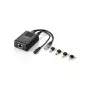 LevelOne Fast Ethernet PoE sadalītājs, 802.3af PoE, 5-12V DC izeja