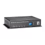 LevelOne VDS-1201 tīkla mediju pārveidotājs 100 Mbit/s Melns