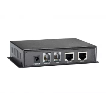 LevelOne VDS-1201 tīkla mediju pārveidotājs 100 Mbit/s Melns