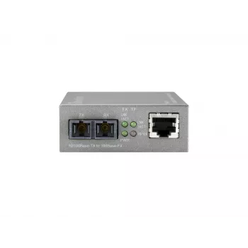 LevelOne FVS-3120 pārveidotājs RJ45 uz SC, vienmoda šķiedra, 20 km