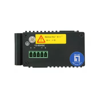 Slēdzis LevelOne IGU-0501 Gigabit Ethernet PoE Melns