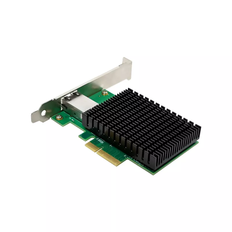 LevelOne GNC-0210 10-Gigabit PCIe x4 tīkla karte, 1 x RJ45, iekšēja, vadu, PCI Express, Ethernet, 10000 Mbit/s, zaļa