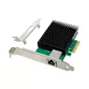 LevelOne GNC-0210 10-Gigabit PCIe x4 tīkla karte, 1 x RJ45, iekšēja, vadu, PCI Express, Ethernet, 10000 Mbit/s, zaļa