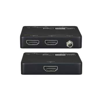 LevelOne HVE-9006 AV raidītājs un uztvērējs HDMI pagarināšanai pa tīkla kabeli, melns