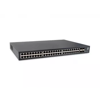 LevelOne GTU-5211 tīkla slēdzis Nepārvaldāms Gigabit Ethernet (10/100/1000) Melns
