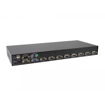 LevelOne KVM-3208 8 portu PS/2-USB VGA KVM slēdzis