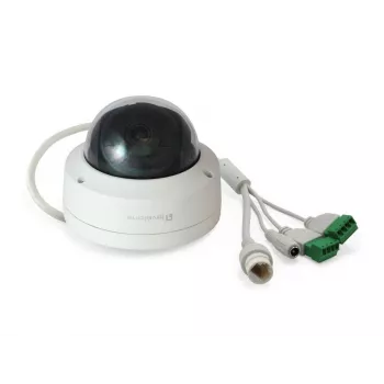 LevelOne GEMINI FCS-3404 fiksēta kupola IP tīkla kamera, 6 megapikseļi, H.265, 802.3af PoE, iekštelpām/ārtelpām