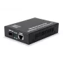 LevelOne GVT-0500 tīkla mediju pārveidotājs 10000 Mbit/s Melns