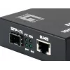 LevelOne GVT-0500 tīkla mediju pārveidotājs 10000 Mbit/s Melns