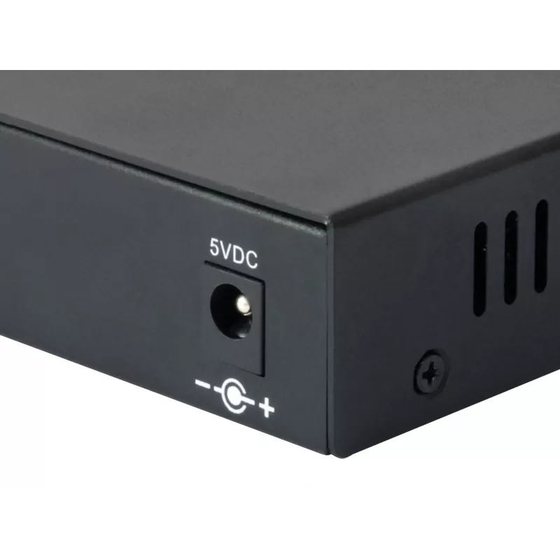 LevelOne GVT-0500 tīkla mediju pārveidotājs 10000 Mbit/s Melns
