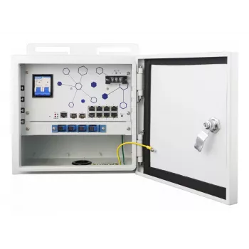 LevelOne OSW-1061 tīkla slēdzis, pārvaldīts L2, 2.5G Ethernet (100/1000/2500), Power over Ethernet (PoE), melns