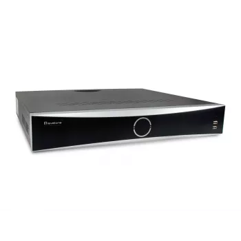 Tīkla video ierakstītājs LEVELONE NVR-0411 — 32 kanāli, 4096×2160 max, 10 TB SATA, PoE 16 W/port, 17x RJ-45, USB 2x2