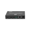 AV raidītājs LEVELONE HVE-6701T — HDMI 1.3b, līdz 1920×1080, Cat5e/Cat6/Cat7, Mini‑USB, 12V DC