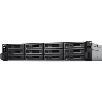 HDD/SSD korpuss Synology RX1223RP 12 diskdziņi 2.5/3.5 collas Melns