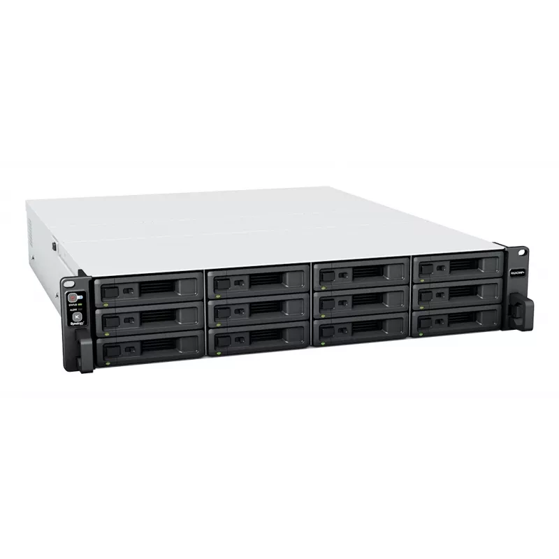 SYNOLOGY RackStation RS2423RP+ 12-bay 2U NAS Server Barebone ar Redundant Barošanas Avotu