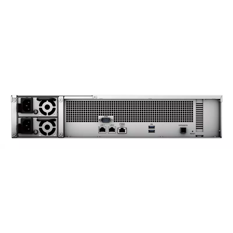 SYNOLOGY RackStation RS2423RP+ 12-bay 2U NAS Server Barebone ar Redundant Barošanas Avotu