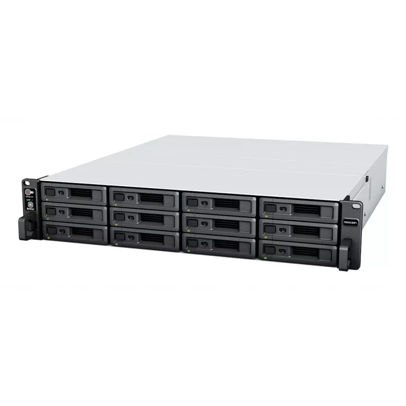 SYNOLOGY RackStation RS2423RP+ 12-bay 2U NAS Server Barebone ar Redundant Barošanas Avotu