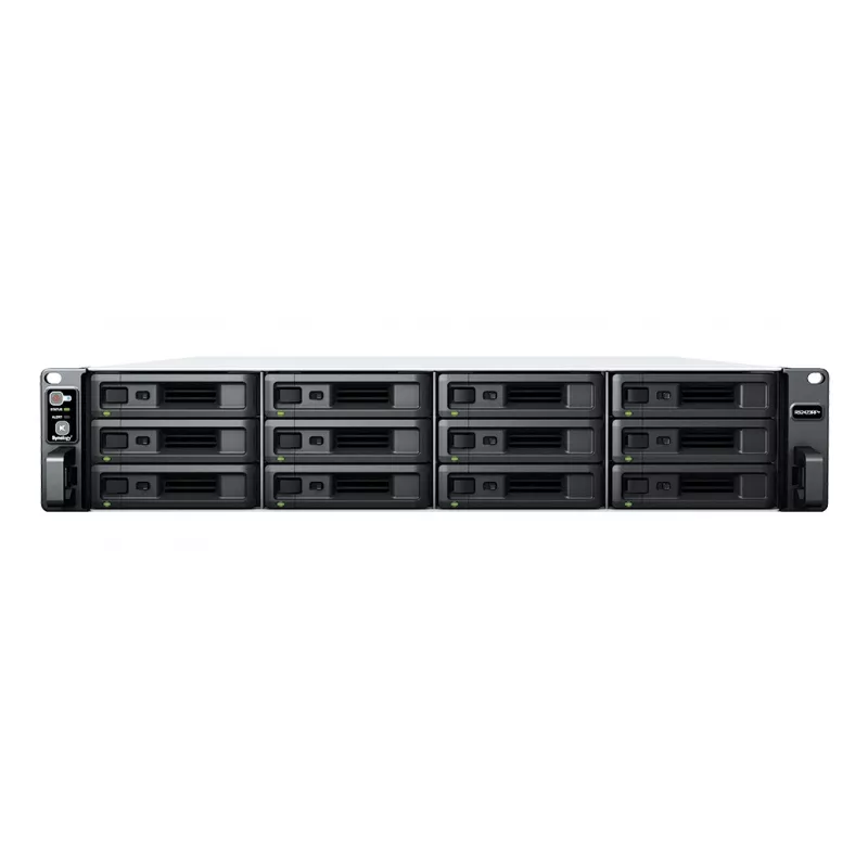 SYNOLOGY RackStation RS2423RP+ 12-bay 2U NAS Server Barebone ar Redundant Barošanas Avotu