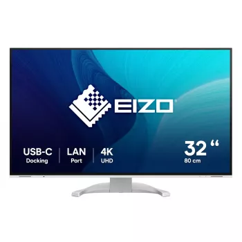 EIZO FlexScan EV3240X-WT monitors 80 cm (31.5 collas) 3840 x 2160 4K Ultra HD LCD balts