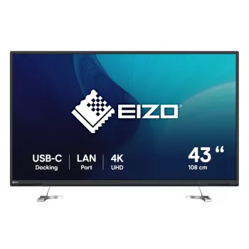 EIZO FlexScan EV4340X-BK profesionālais monitors 42,5 collas 4K Ultra HD LCD melns