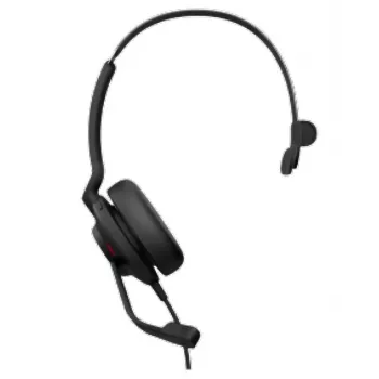Jabra Evolve2 30 SE USB C/A MS Mono Austiņas Vadu Rokas Brīvai Sarunai Birojam/Zvanu Centram USB Type-C / USB Type-A Melns
