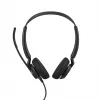 Jabra Engage 50 II - (50 II Link) USB-C/A UC Stereo, vadu, biroja/zvanu centra austiņas, 152 g, melna