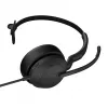 Jabra Evolve2 50 Vadu Austiņas Birojam/Call Center USB Type-C / USB Type-A Bluetooth Melna